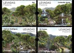 Portugal 2012 - Paysages De Madeira, Levadas - 4v Neufs // Mnh - Nuevos