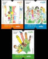 Portugal 2012 - Courrier Sclolaire, Dessins D'enfants  -3v Neufs // Mnh - Nuevos