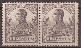 GUI95-LB282TANNU.Guinee.GUINEA ESPAÑOLA.Rey Alfonso Xlll.1913. (Ed 95**par) Sin Charnela.MUY BONITO - Unused Stamps