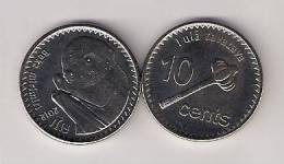 Fiji 10 Cents 2012. UNC - Fidji