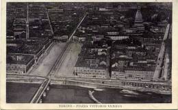 TORINO - PIAZZA VITTORIO VENETO - ORIGINALE D´EPOCA 100% - Places & Squares