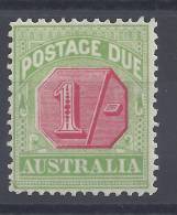 AUSTRALIE - 1909 -  TAXE N°  44 - (X)  TB - - Segnatasse