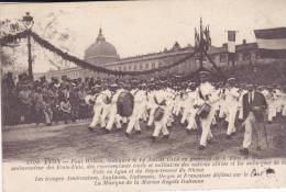 LYON.  _  Pont Wilson, Inauguré Le 14 Juillet 1918 En Presence De S Exc. M Scharp Ambassadeur Des Etats-Unis. Musique De - Einweihungen