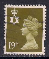 NORTHERN IRELAND GB 1993 - 2000 19p BISTRE USED MACHIN STAMP 1 CENTRE BAND SG N169..( D909 ) - Irlanda Del Nord