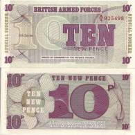 Gr. Britain P M48, 10 Pence, 1972 6th Series, Bradbury Wilkinson Printer - British Troepen & Speciale Documenten