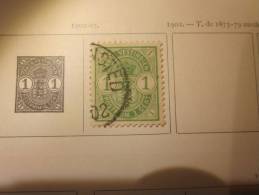 COLLECTION TIMBRES  ANTILLES DANOISES  DEBUT 1902 OBLITERES  AVEC CHARNIERE - Denmark (West Indies)