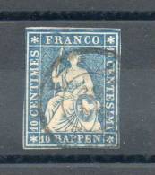 Suisse. Helvetia Assise. 10 Rappen - Used Stamps