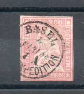 Suisse. Helvetia Assise. 15 Rappen - Usados