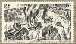 SAINT-PIERRE Et MIQUELON : Tchad Au Rhin (bataille De Mareth) - Unused Stamps