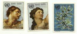 1970 - Vaticano 492/94 Quadri   +++++++ - Cuadros