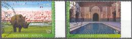 2012 UN Wien Welterbe Afrika Bogenmarken Gestempelt / Oblitéré / Used [-] - Used Stamps