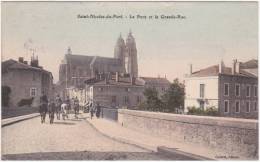 Saint Nicolas Du Port - Le Pont Et La Grande Rue - Saint Nicolas De Port