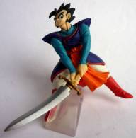 FIGURINE GASHAPON - DRAGON BALL Z - DBZ Série 7 - Sangohan Tenue Des Dieu Et Son épée Z-sword - Dragon Ball