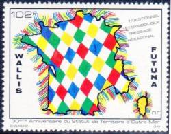 WALLIS Et FUTUNA 1991  --  Poste Yvert  N°  414  --  Neuf  Sans  Charnière -- Cote 3,00  €uros --- - Nuovi