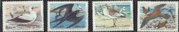 BRAZIL BRASIL 1985 Birds Aves Oiseaux Vegels Frigatebird-Booby-Noddy-P Lover  MNH - Albatros