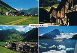 ULRICHEN Am NUFENEN - Wallis - Carte Multivues : Galenstock / Alte Häuser / Dorf G. Nufenen / Griessee - Lens