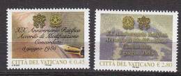 Z1296 - VATICANO SASSONE N°1381/82 - VATICAN Yv N°1368/69 ** - Nuevos