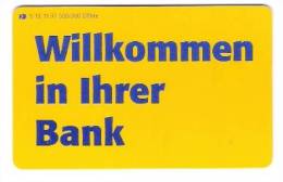 Deutschland - Germany - S 13/97 - Postbank - Willkommen In Ihrer Bank ! - S-Series : Guichets Publicité De Tiers