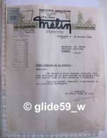 Courrier Machines Agricoles - Etudes - Fabrication - Ateliers MELIN - SOISSONS Le 30 Octobre 1946 - Agriculture