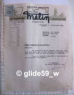 Courrier Machines Agricoles - Etudes - Fabrication - Ateliers MELIN - SOISSONS Le 30 Octobre 1946 - Landwirtschaft