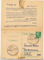 Sost. MESSEHAUS MARKT LEIPZIG 1970 Auf DDR P70 II  Antwort-Postkarte ZUDRUCK BÖTTNER #2 - Privatpostkarten - Gebraucht