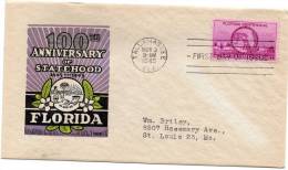 1945 USA First Day Cover - 1941-1950