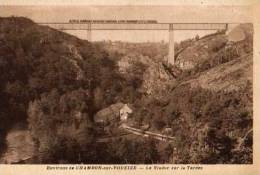 23  Environs De CHAMBON SUR VOUEIZE Viaduc Sur La Tardes, Train - Chambon Sur Voueize