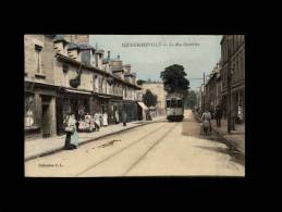 50 - EQUEURDREVILLE - La Rue Gambetta - Tramway - Tabac - Equeurdreville