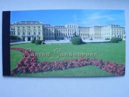 UNO-Wien 272/7 MH 3 Booklet  3 ++/mnh, UNESCO-Weltkulturerbe, Schloß Schönbrunn - Carnets