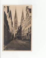 DEUTSCHLAND - [OF #12218] - LUBECK - ALFSRABE MIT BLICK AUF DIE MARIENKIRCHE - Luebeck