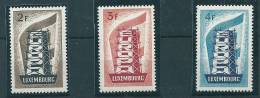 Luxembourg 1956 Europa SG 609-11 MNH** - Andere & Zonder Classificatie