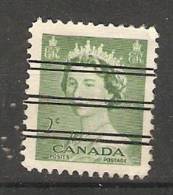 Canada  1953  Queen Elizabeth II  (o) 2c - Préoblitérés