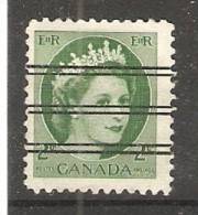 Canada  1954-62  Queen Elizabeth II (o) 2c - Préoblitérés