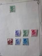 Roumanie Romania: 11 Timbres Oblitérés Et * Sur Feuille Album Collection - Verzamelingen (in Albums)