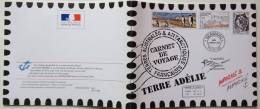 FRENCH ANTARCTIC TERRITORY VIEWS 2 X 14 IN BOOKLET - Boekjes