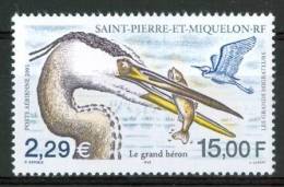 2001 Saint Pierre Et Miquelon Uccelli Birds Vogel Oiseaux Set MNH** Fo245 - Ongebruikt