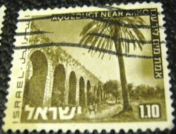 Israel 1971 Aqueduct Near Akko 1.10 - Used - Gebruikt (zonder Tabs)