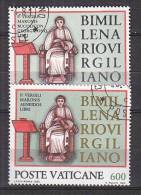 Z1924 - VATICANO SASSONE N°688/89 - VATICAN Yv N°706/07 - Gebraucht