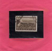 ARGENTINA 1959 LIVESTOCK GANADERIA BESTIAME OVERPRINTED SERVICE SERVIZIO SERVICIO OFICIAL PESO 1p USATO USED OBLITERE' - Dienstzegels