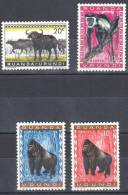 Ruanda - Urundi 1959 - Animals Mi.162A,63,65,72A  MNH - Sonstige & Ohne Zuordnung