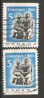 Canada  1968  Christmas  (o) - Single Stamps