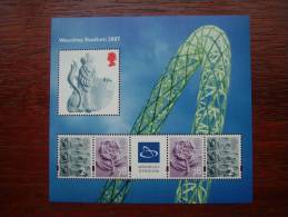 GB 2007 NEW WEMBLEY STADIUM,LONDON MINISHEET Issued 17th.May MNH - Blocs-feuillets