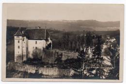 Cpa Photo - Valangin - Le Chateau (Canton De Neuchâtel) - Suisse - Cachet Du Chateau Au Dos - St. Anton