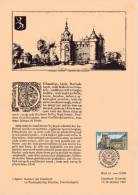 B02 - Carte Feuillet Souvenir Du 17-10-1987 - Les Châteaux - COB 2268 - Dendria - Deluxe Sheetlets [LX]