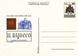 B02  Carte Postale De San Marino - Il Bajocco - De 1981 - Entiers Postaux