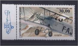 62a Provenant Du MINI FEUILLET MINIATURE BIPLAN POTEZ  PA  POSTE AERIENNE F62a F 62 A MARGE ILLUSTREES - 1960-.... Neufs