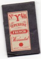 ANCIENNE POCHETTE D´AIGUILLES - N° Y 4/8 - SUPERFINE - FRENCH - WARRANTED - ALLE - Other & Unclassified