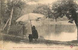 Parc De VILLENEUVE-l'ETANG    Promenade Autour De L'Etang Vue Artistique (peintre) - Villeneuve La Garenne