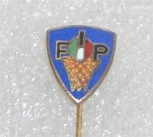 ITALY BASKETBALL FEDERATION - Old Enamel Pin Badge * Basket-ball Baloncesto Pallacanestro Distintivo Abzeichen Italia - Basketball