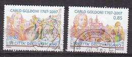 Z2251 - VATICANO SASSONE N°1436/37 - VATICAN Yv N°1433/34 - Usados